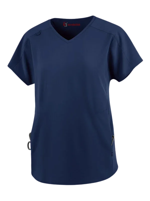 Easy STRETCH Women's 2 Pocket V-Neck Scrub