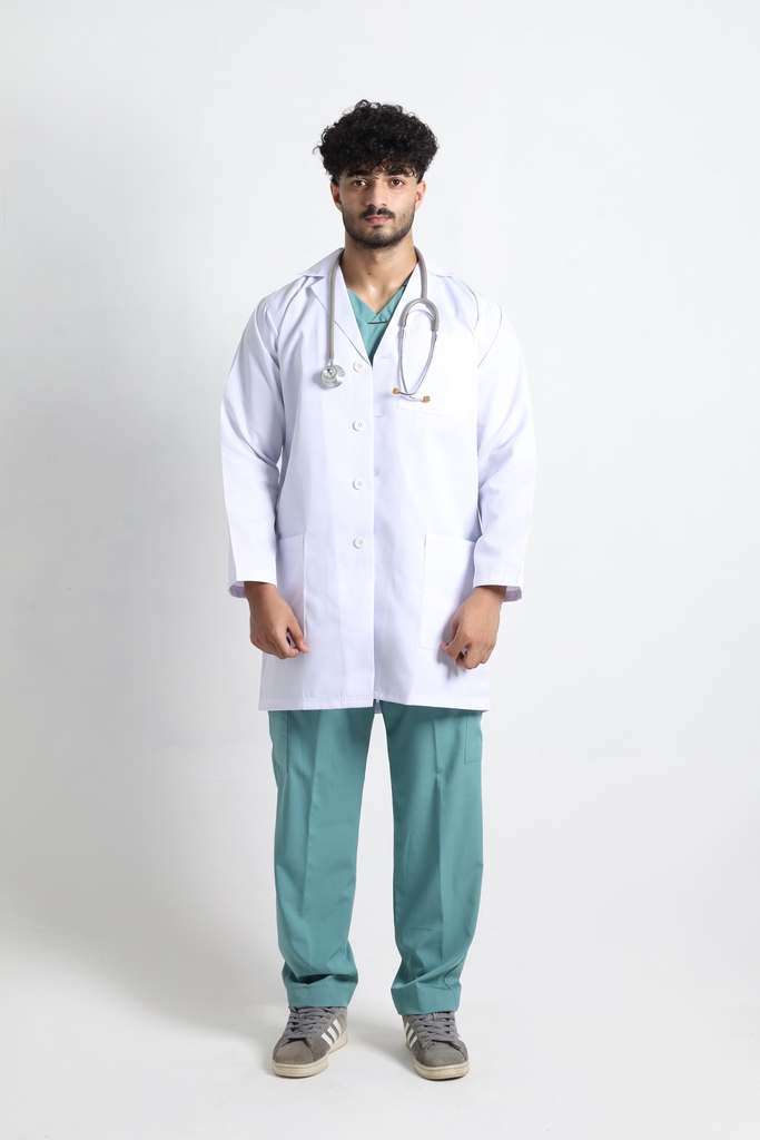 Classic White Physician Lab Coat
